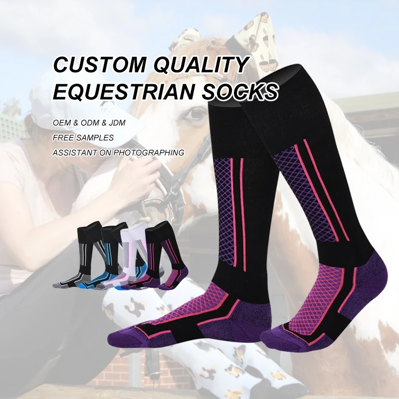 Fashion Breathable Knee High Equestrian Socks best